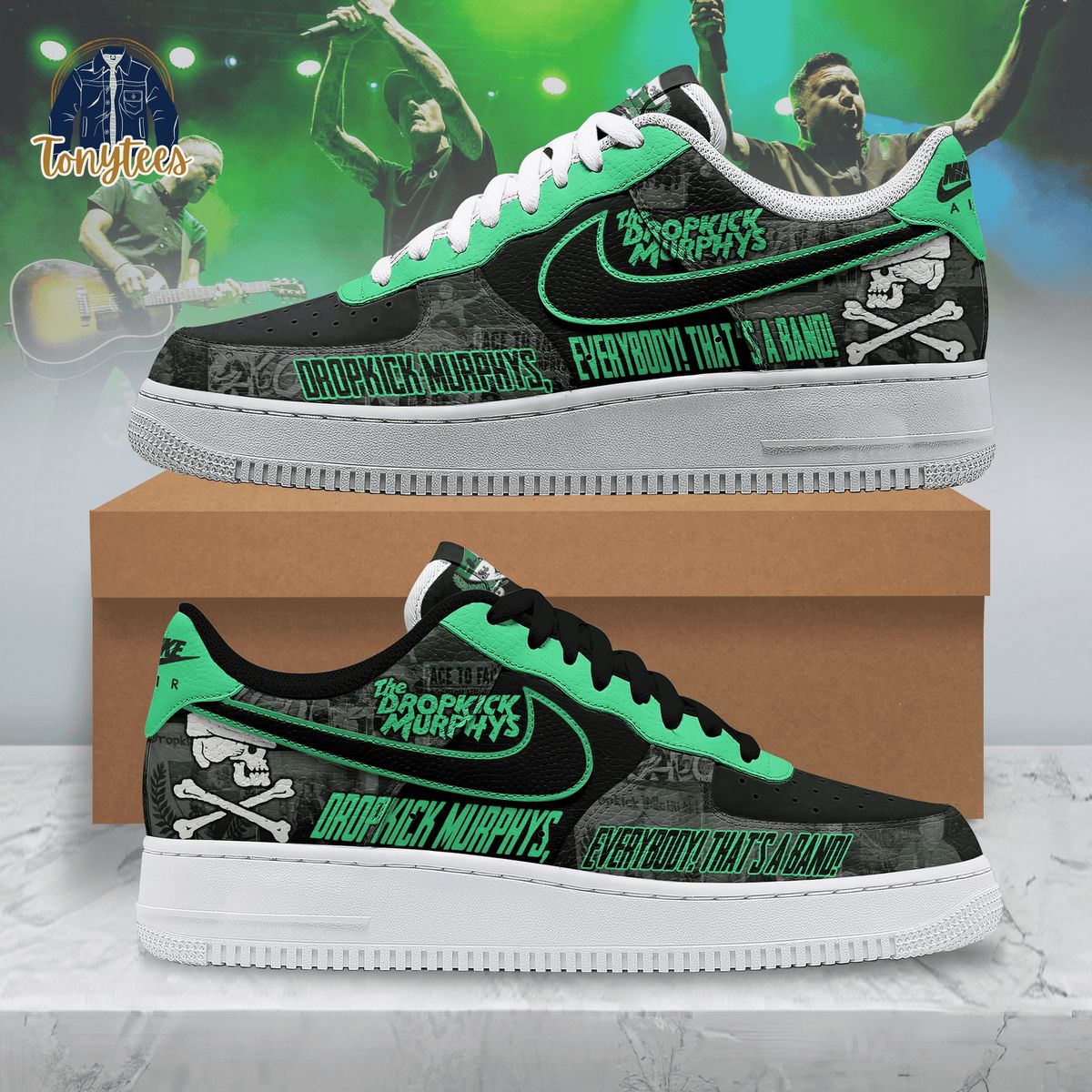 Dropkick Murphys band air force 1 sneaker