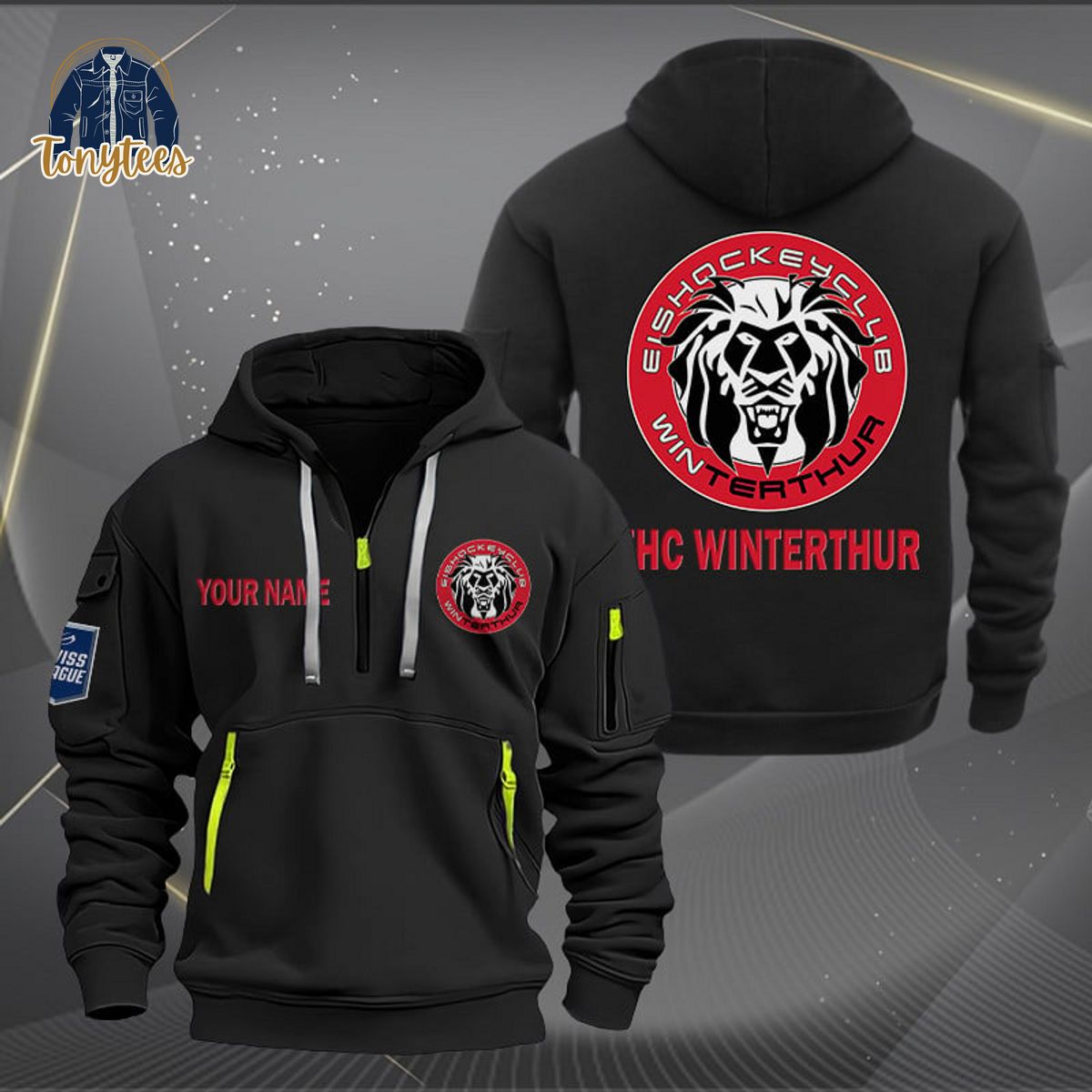 EHC Winterthur Personalized New Heavy Hoodie