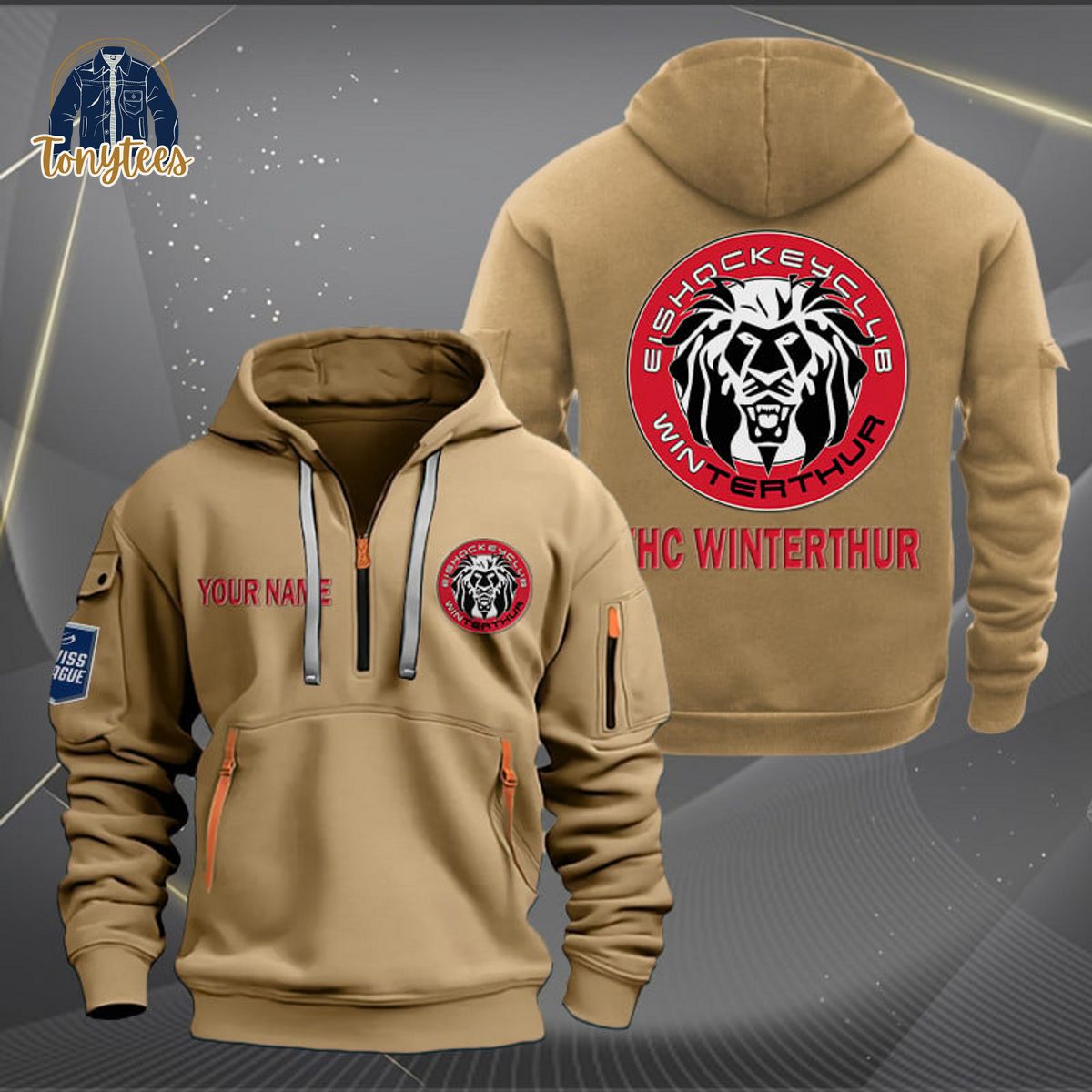 EHC Winterthur Personalized New Heavy Hoodie