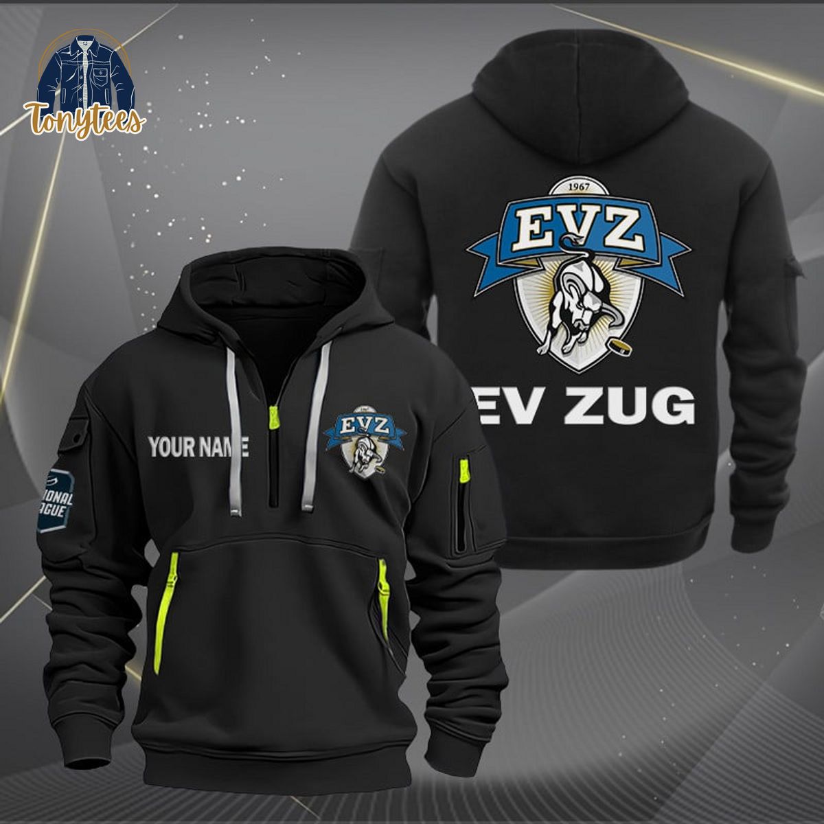 EV Zug Personalized New Heavy Hoodie