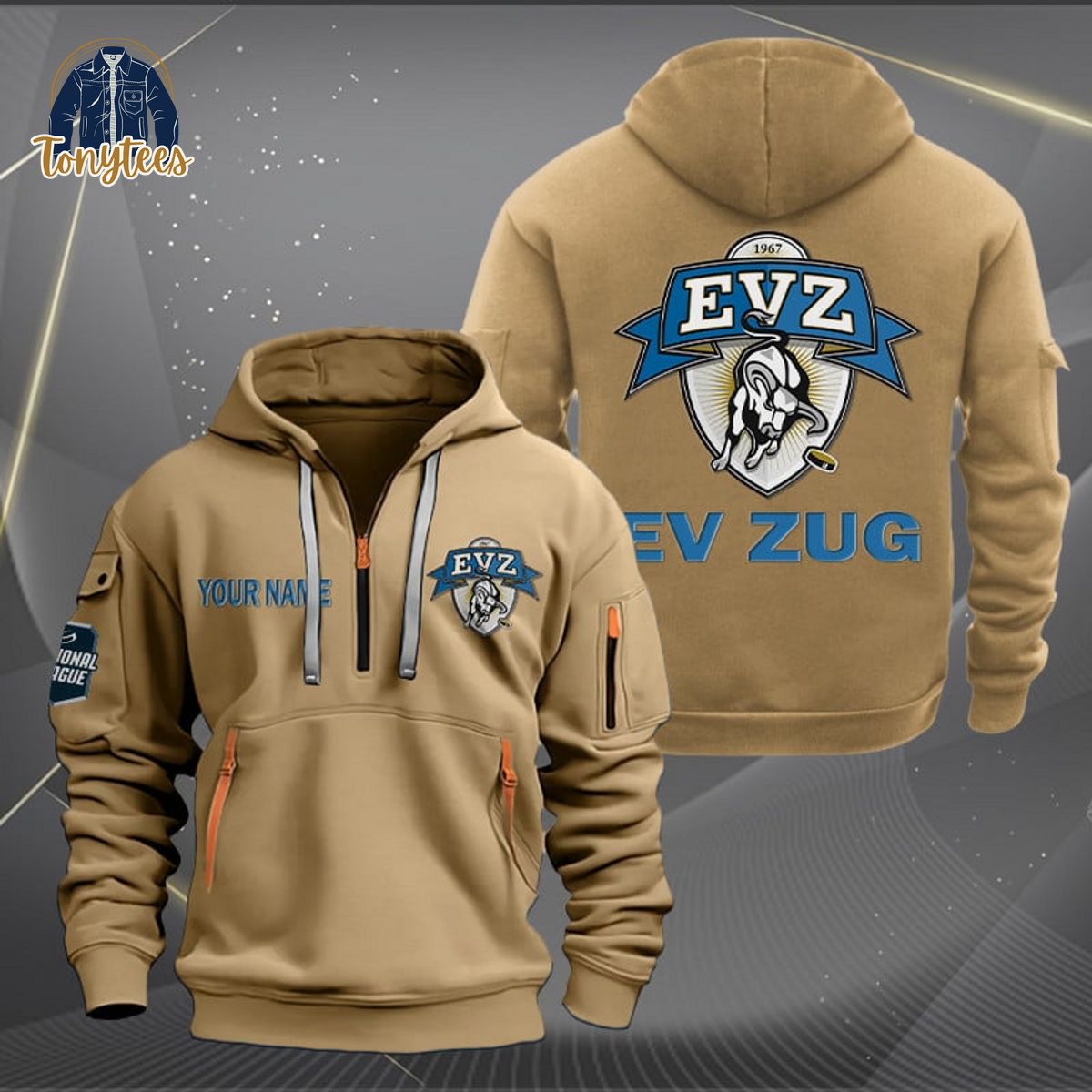 EV Zug Personalized New Heavy Hoodie