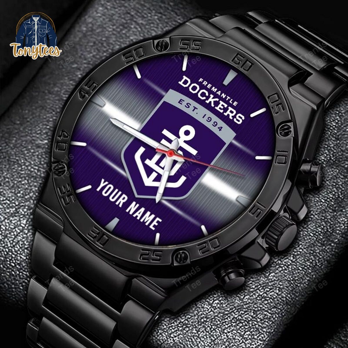 Fremantle Football Club AFL Personalized Stainless Steel Watch