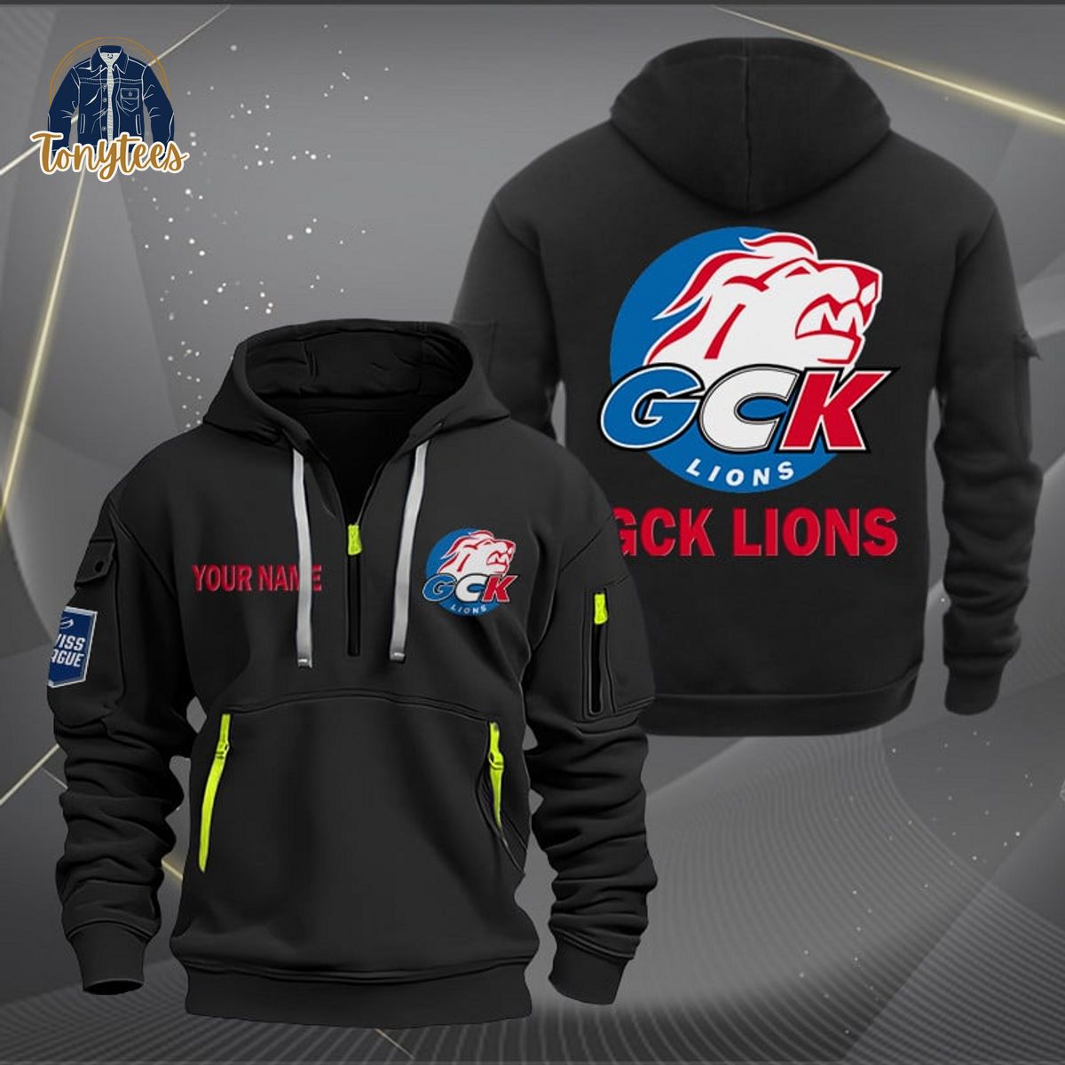 GCK Lions Personalized New Heavy Hoodie