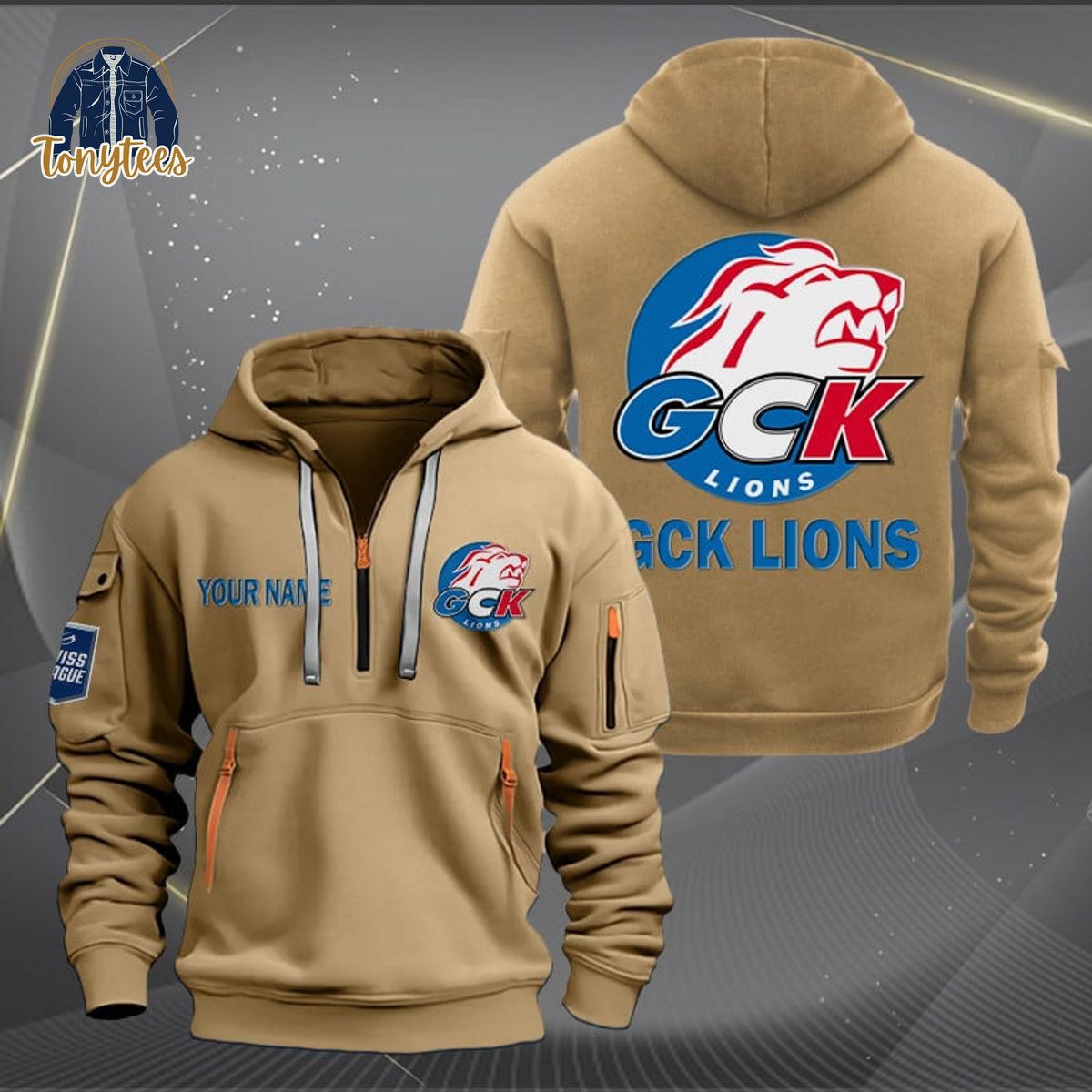 GCK Lions Personalized New Heavy Hoodie