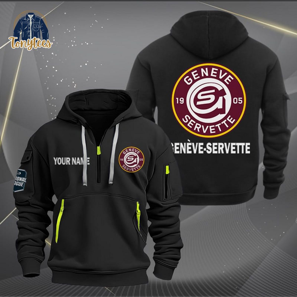 Geneve-Servette HC Personalized New Heavy Hoodie