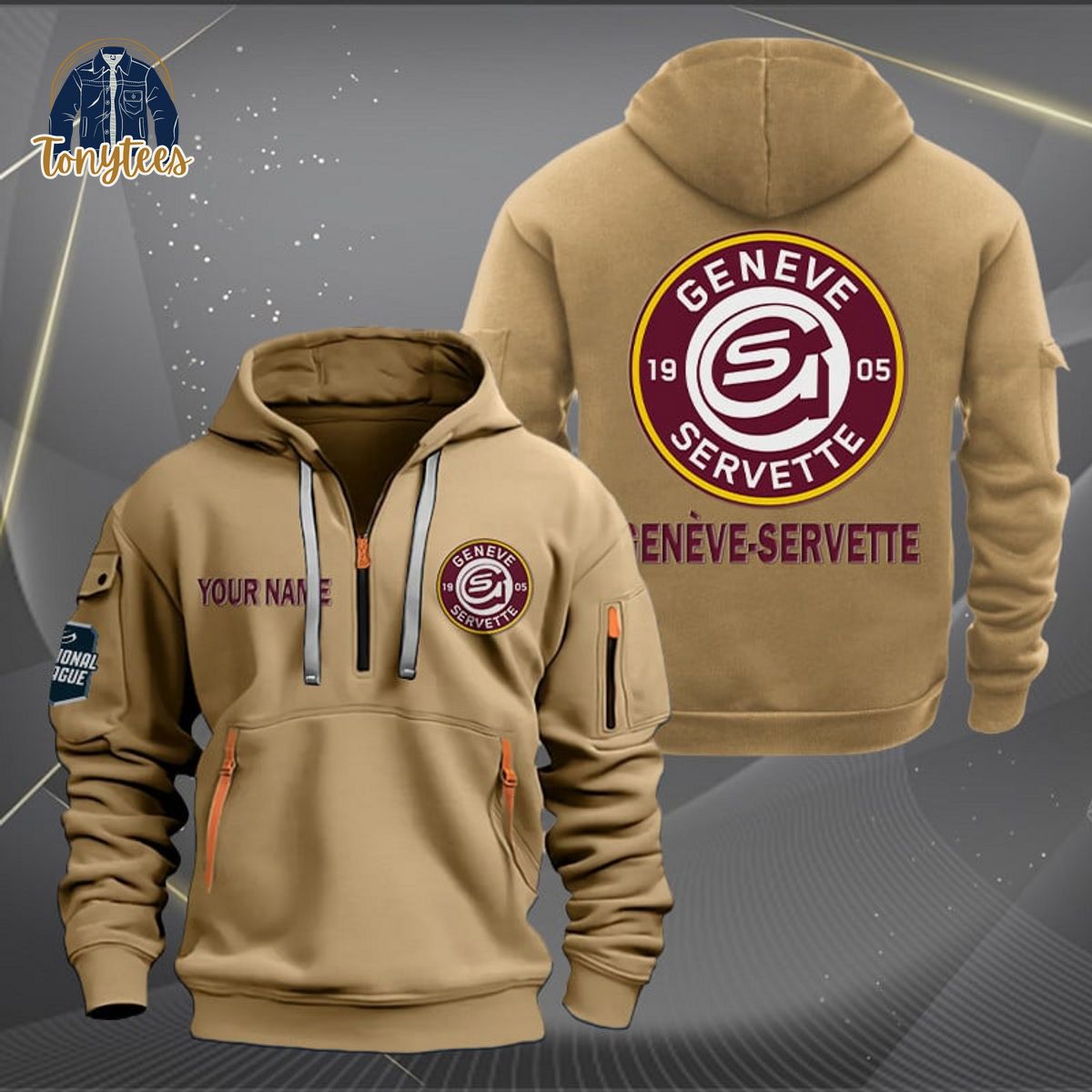 Geneve-Servette HC Personalized New Heavy Hoodie