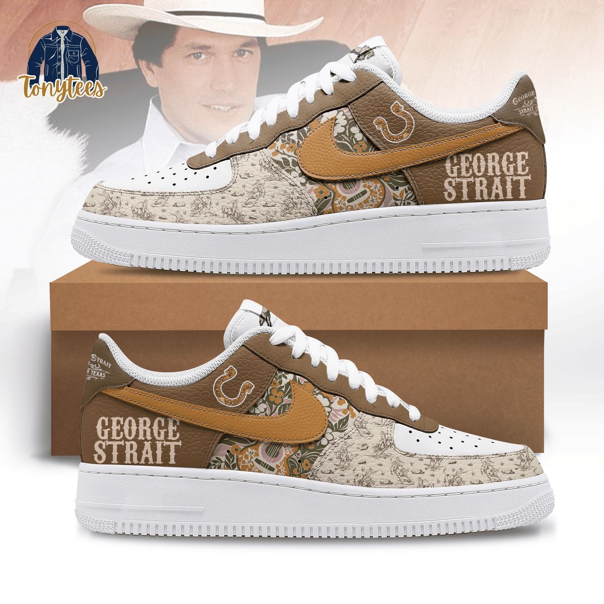 George Strait country music singer air force 1 sneaker