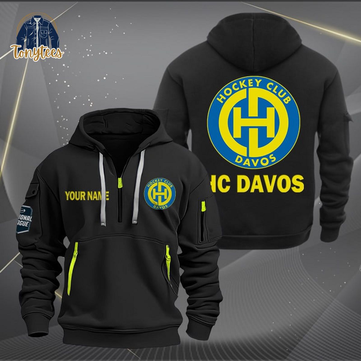 HC Davos Personalized New Heavy Hoodie