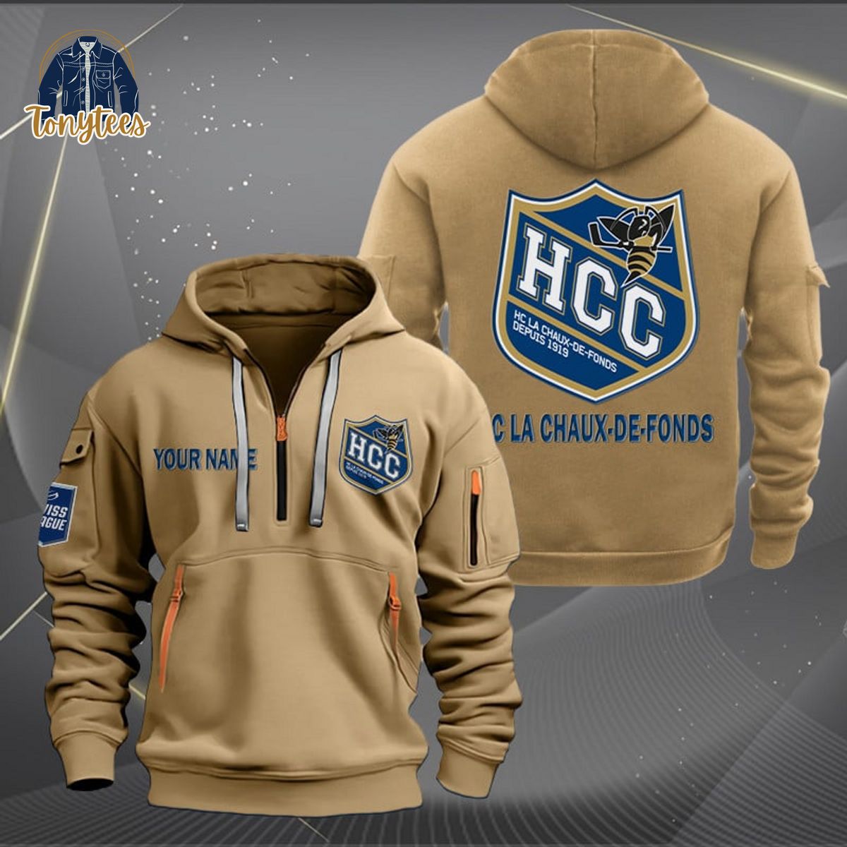 HC La Chaux-de-Fonds Personalized New Heavy Hoodie