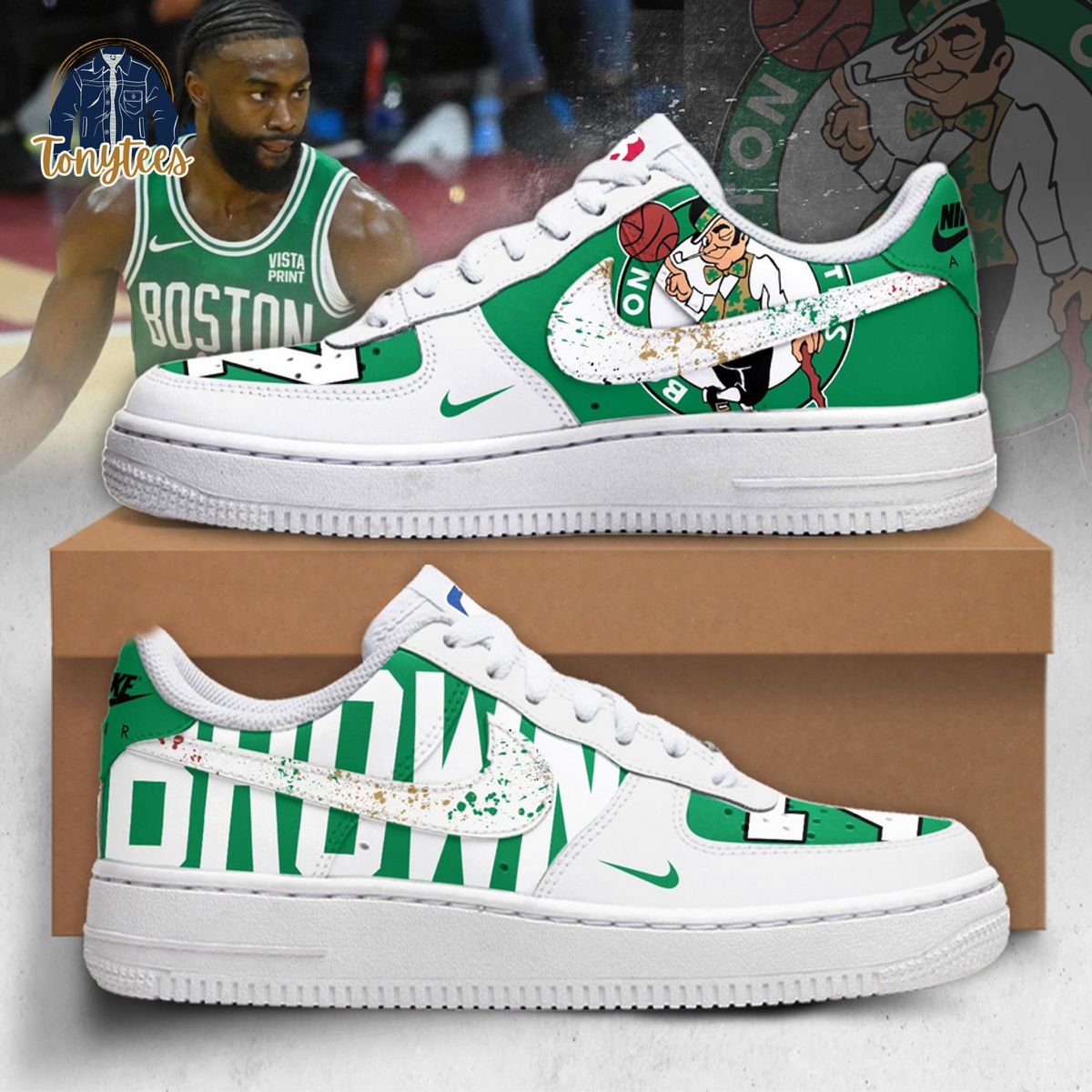 Jaylen Brown Boston Celtics air force 1 sneaker