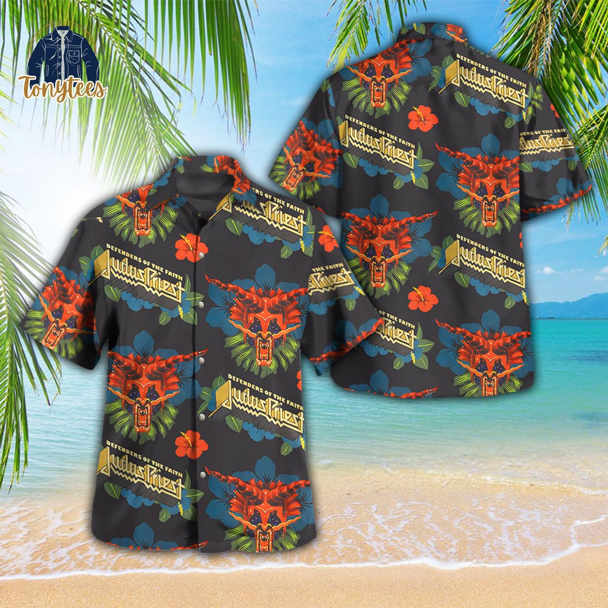 Judas Priest band Summer Hawaiian Shirt And Short