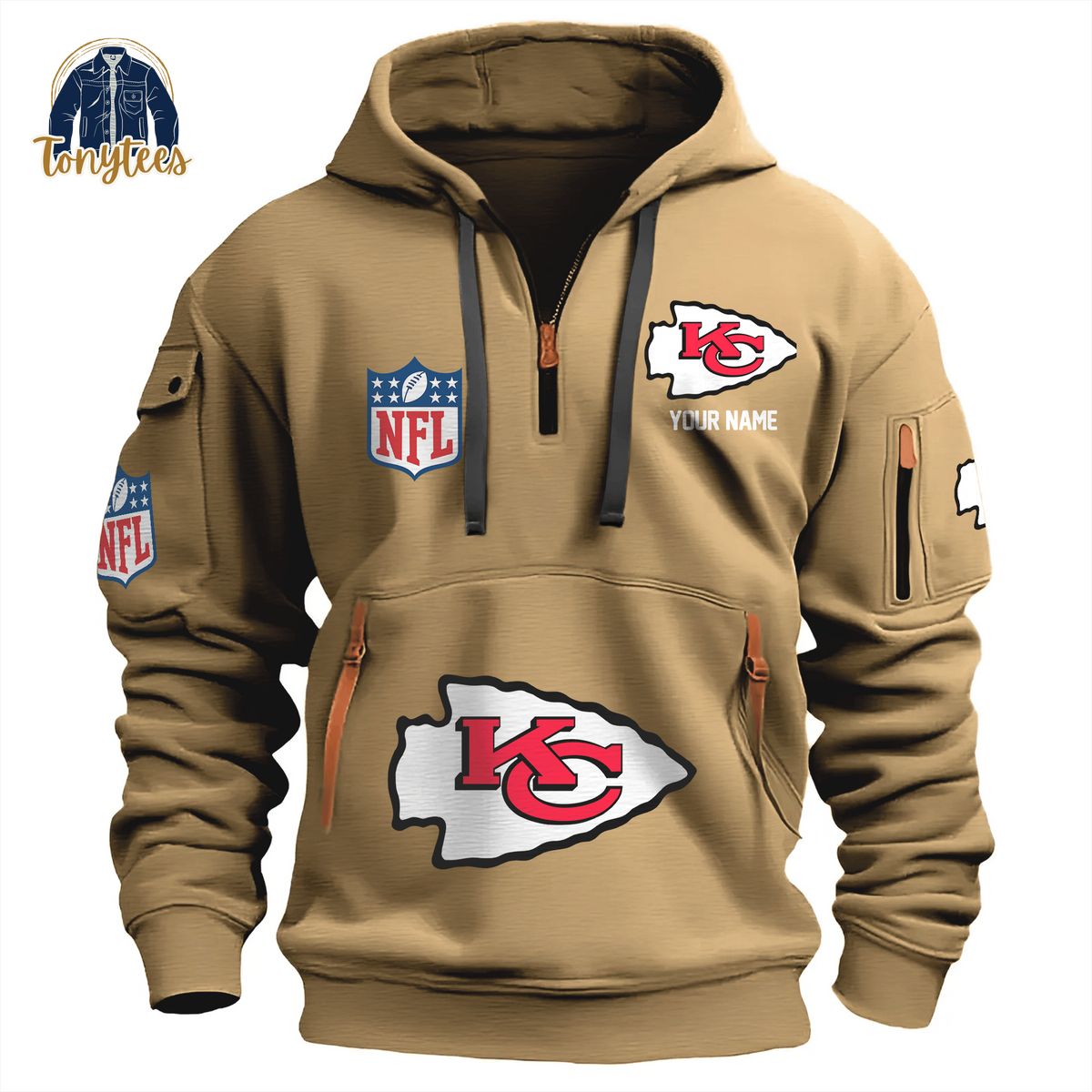 Kansas City Chiefs NFL Personalized New Heavy Hoodie