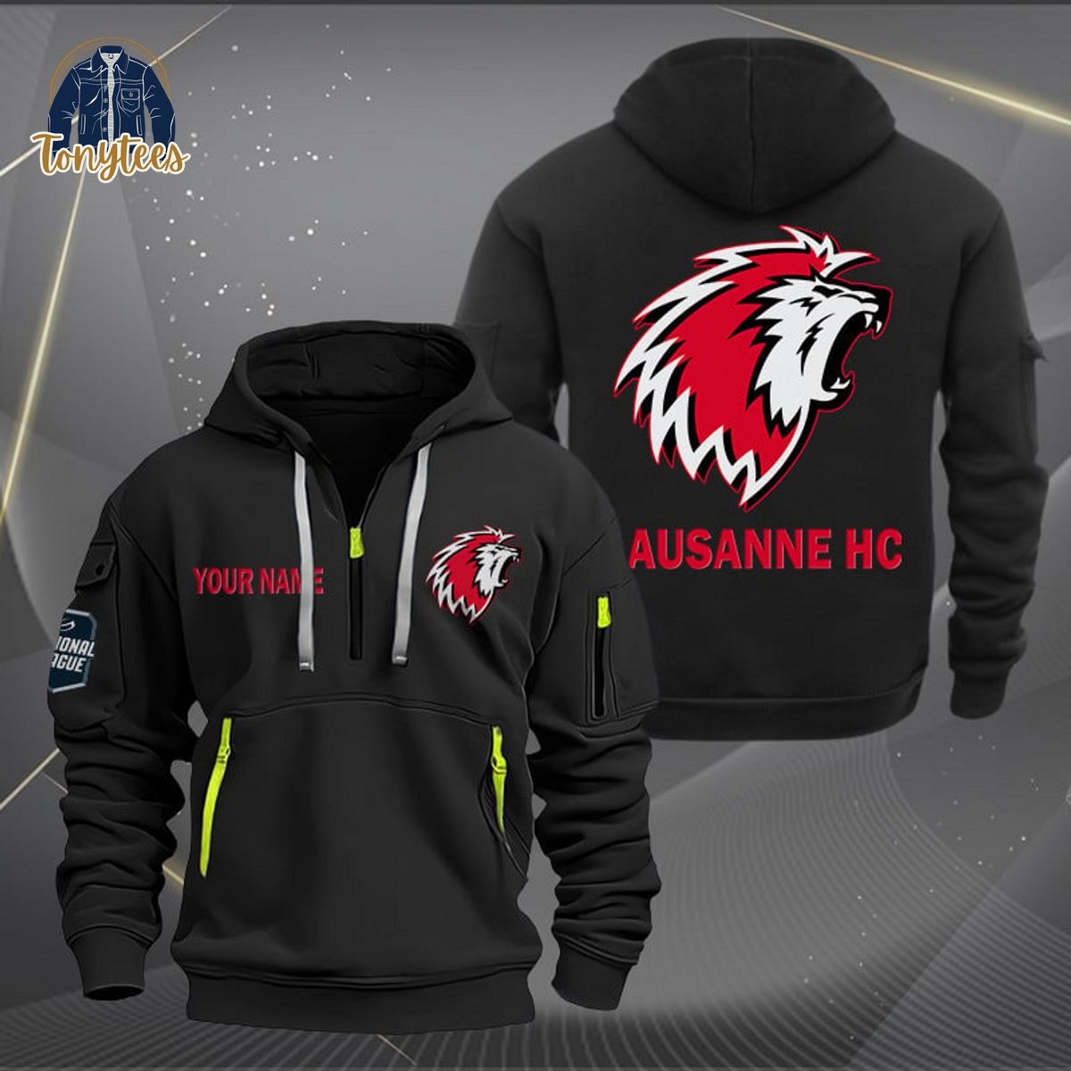 Lausanne HC Personalized New Heavy Hoodie