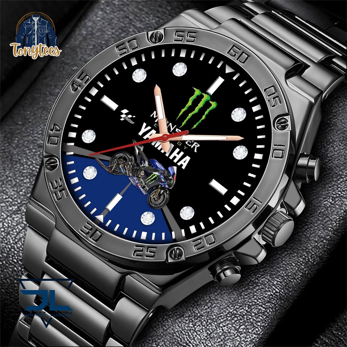 Monster Energy Yamaha MotoGP Stainless Steel Watch