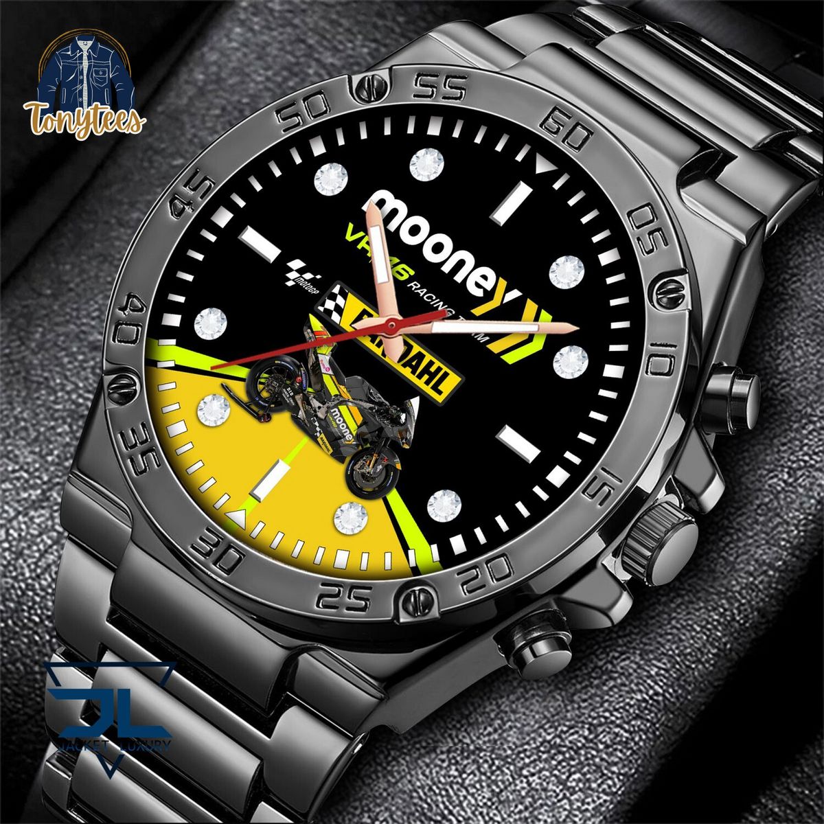 Mooney VR46 Racing Team Stainless Steel Watch