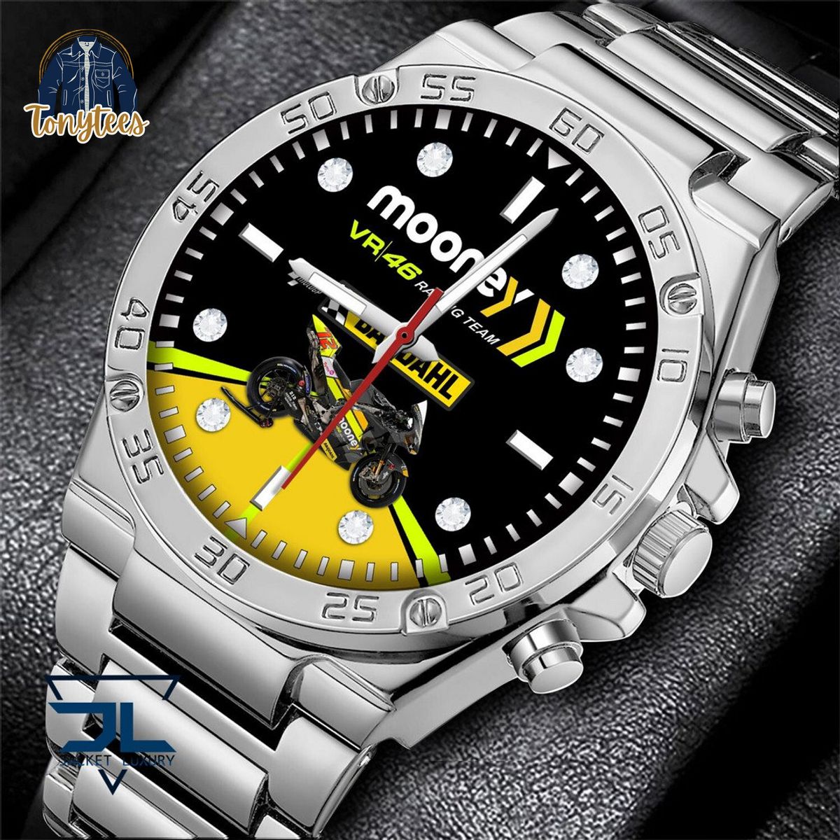 Mooney VR46 Racing Team Stainless Steel Watch