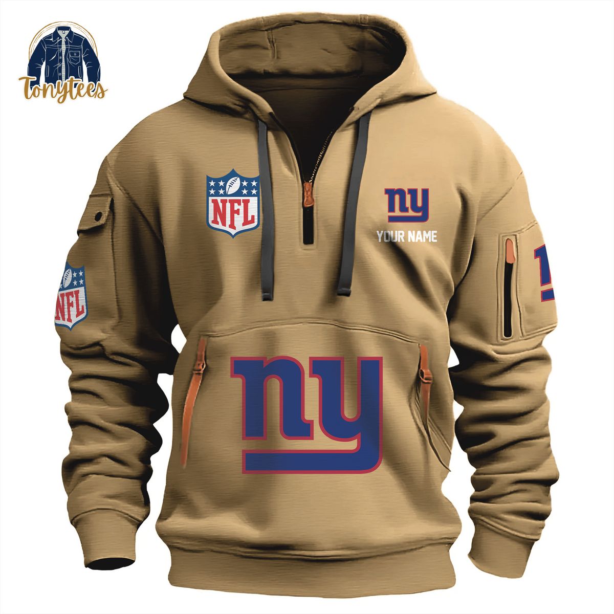 New York Giants NFL Personalized New Heavy Hoodie