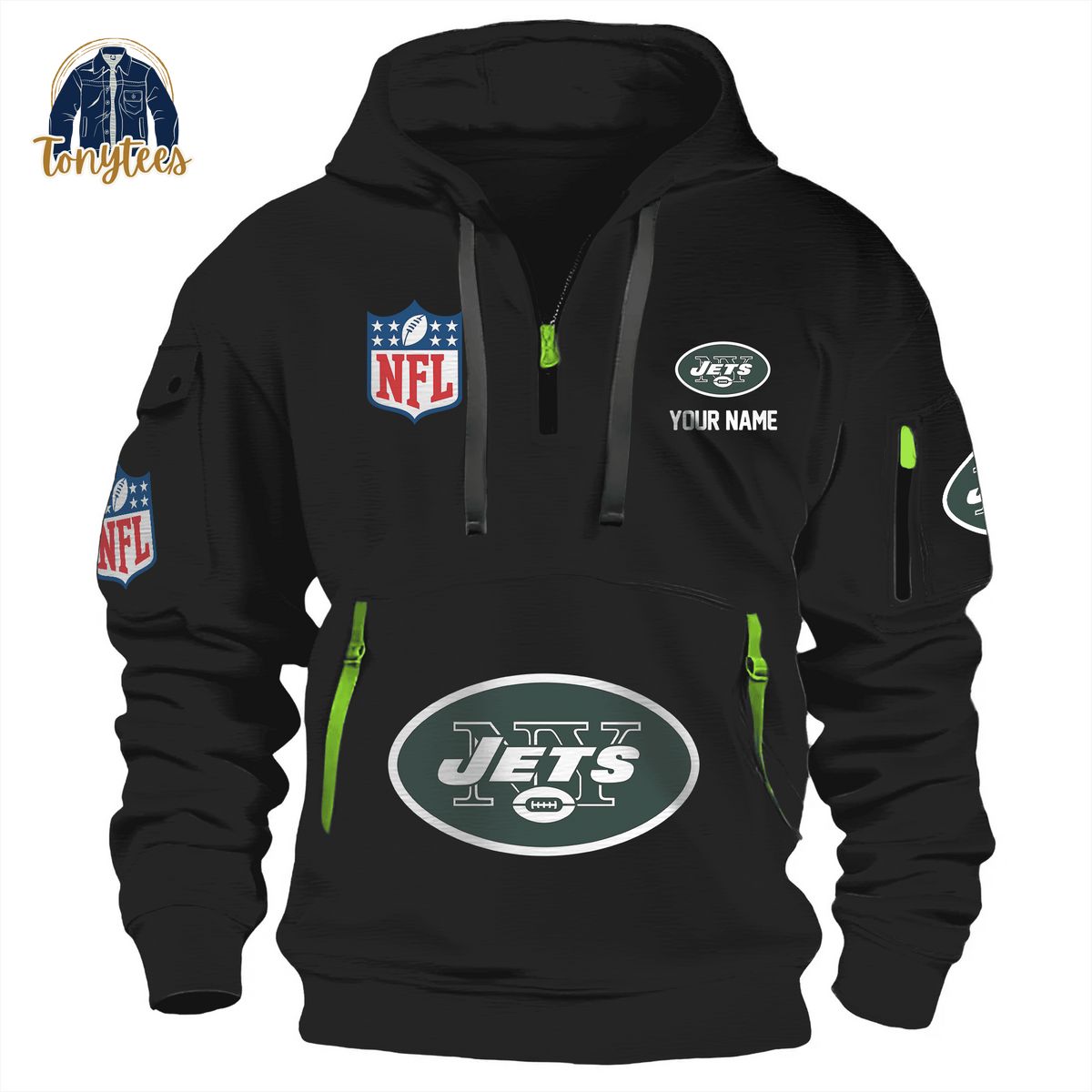 New York Jets NFL Personalized New Heavy Hoodie