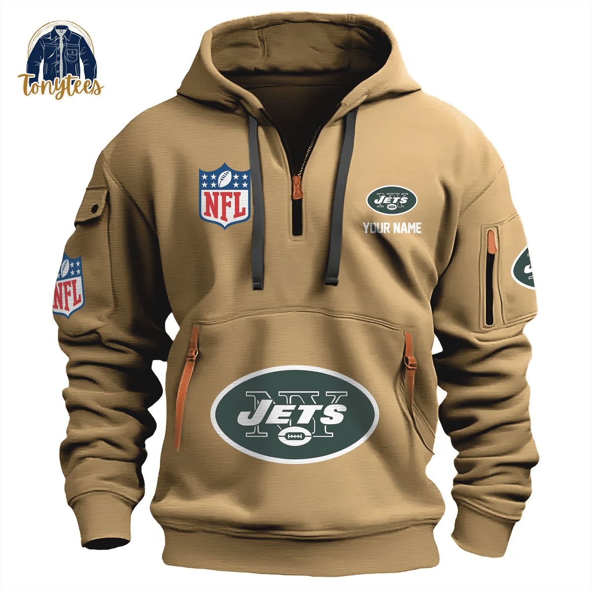 New York Jets NFL Personalized New Heavy Hoodie