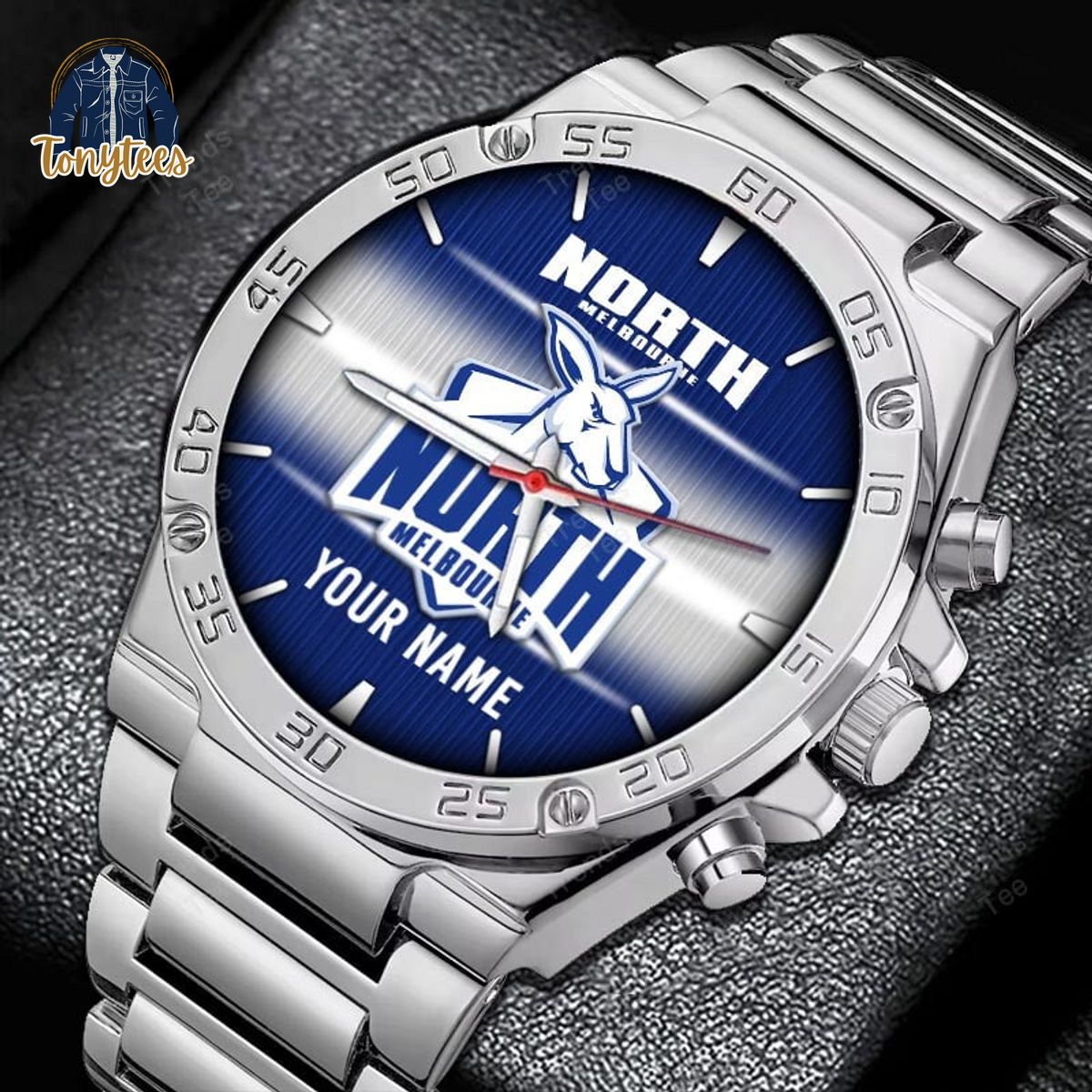 North Melbourne FC AFL Personalized Stainless Steel Watch