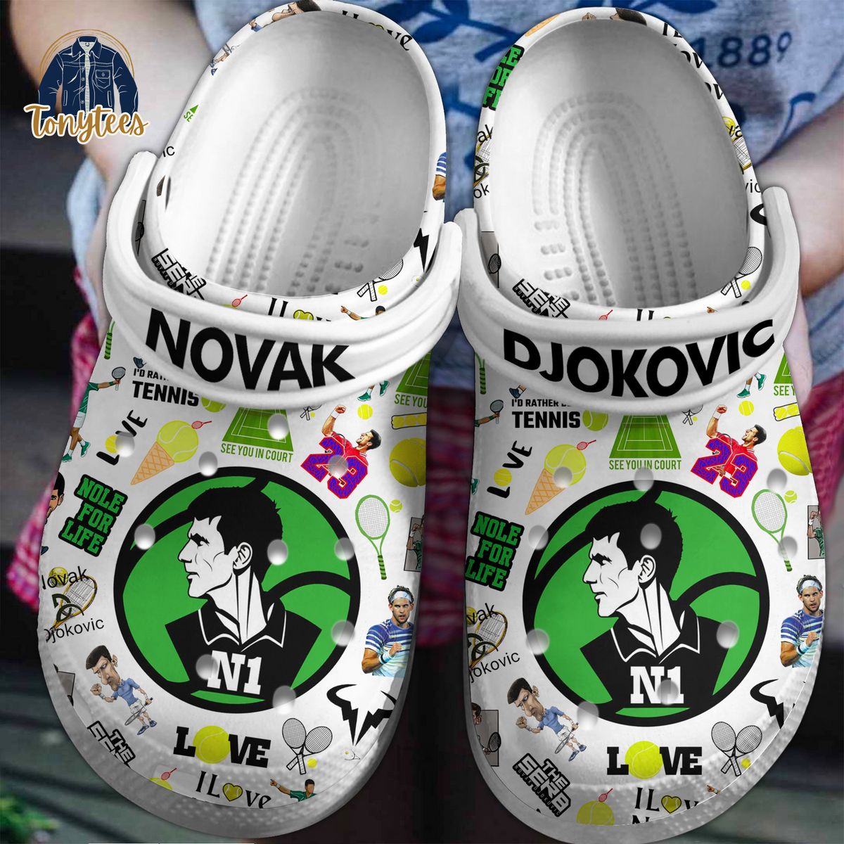 Novak Djokovic Crocs Clogs