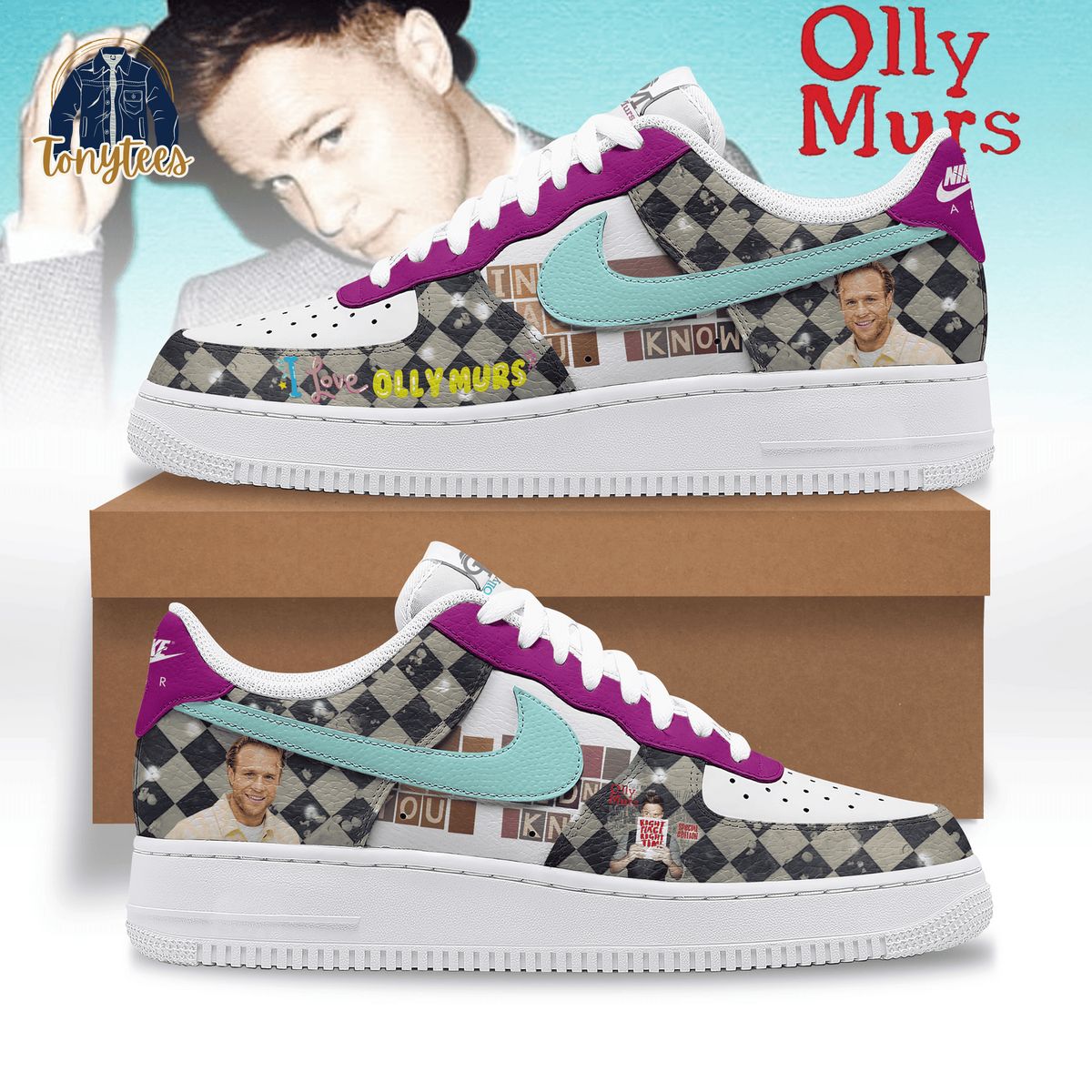 Olly Murs right place right time album air force 1 sneaker