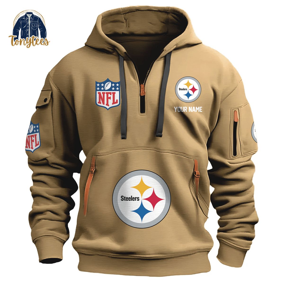 Pittsburgh Steelers NFL Personalized New Heavy Hoodie