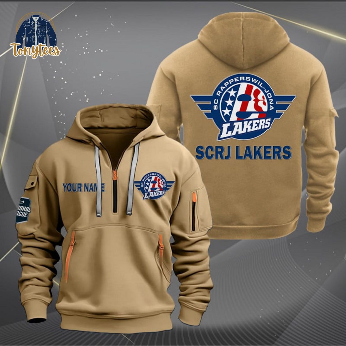 SC Rapperswil-Jona Lakers Personalized New Heavy Hoodie