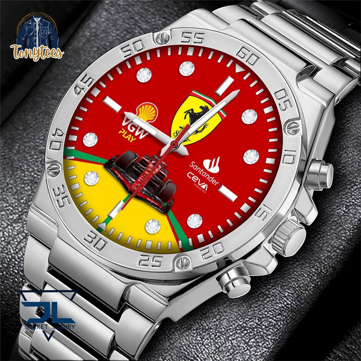 Scuderia Ferrari Stainless Steel Watch