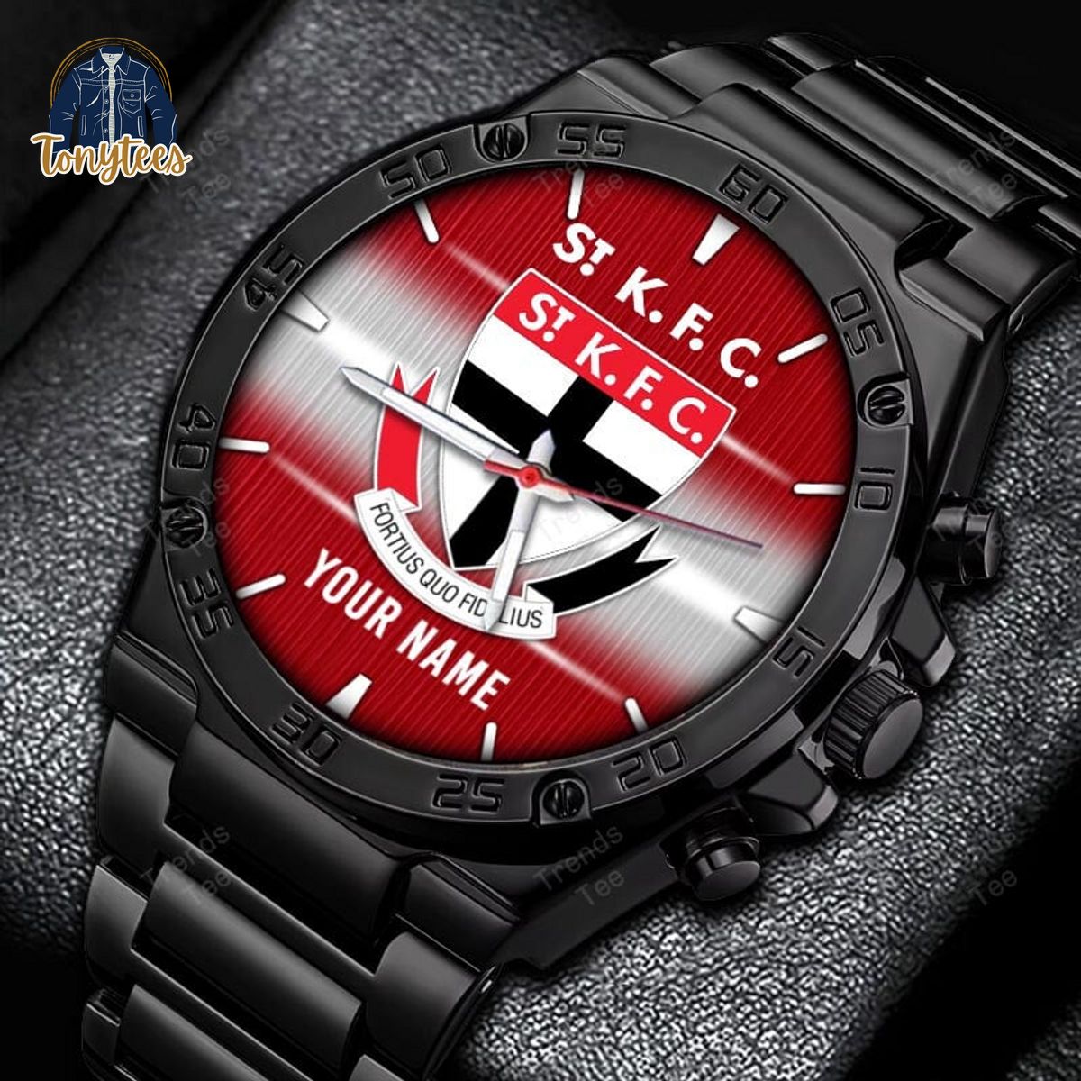 St Kilda FC AFL Personalized Stainless Steel Watch