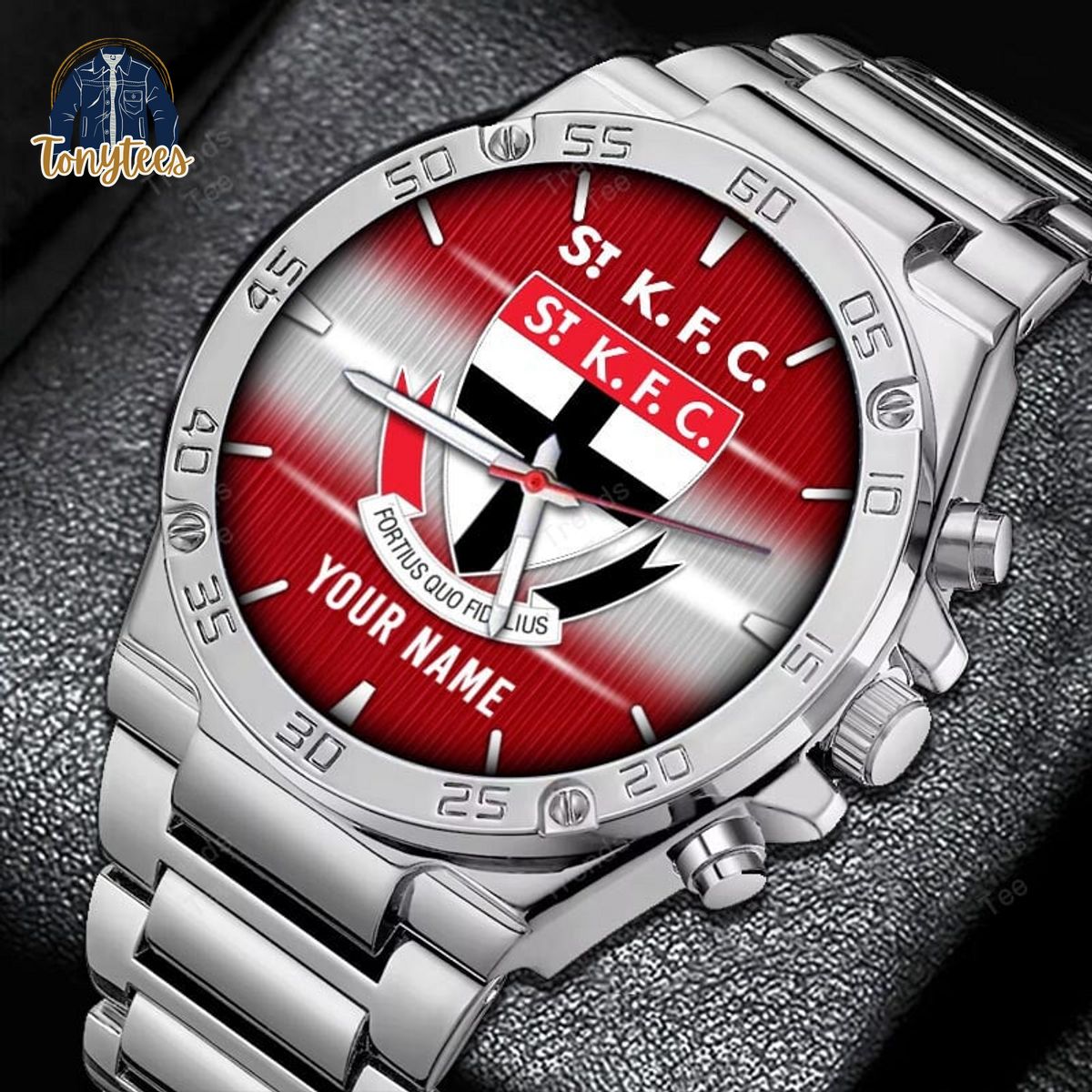 St Kilda FC AFL Personalized Stainless Steel Watch