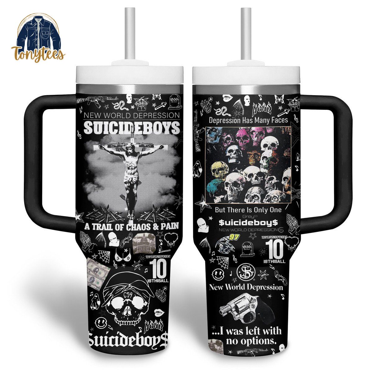 Suicideboys New World Depression Stanley Cup Handle Tumbler