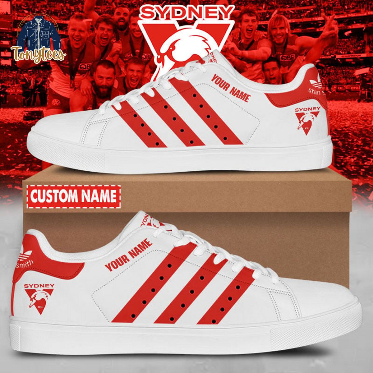 Sydney AFL Personalized Stan Smith Sneaker