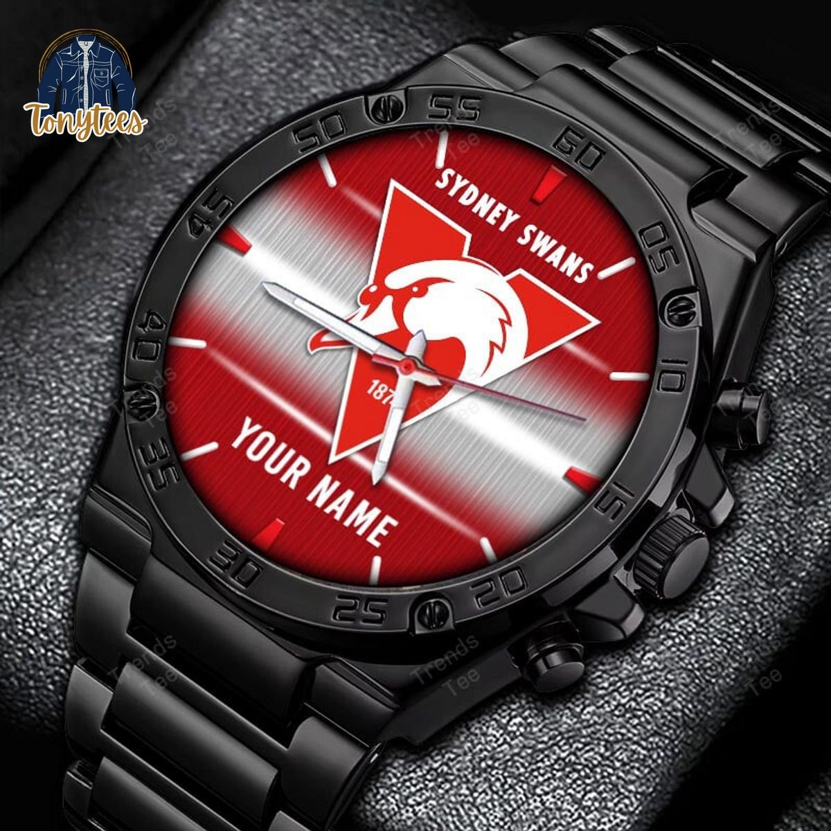 Sydney Swans AFL Personalized Stainless Steel Watch