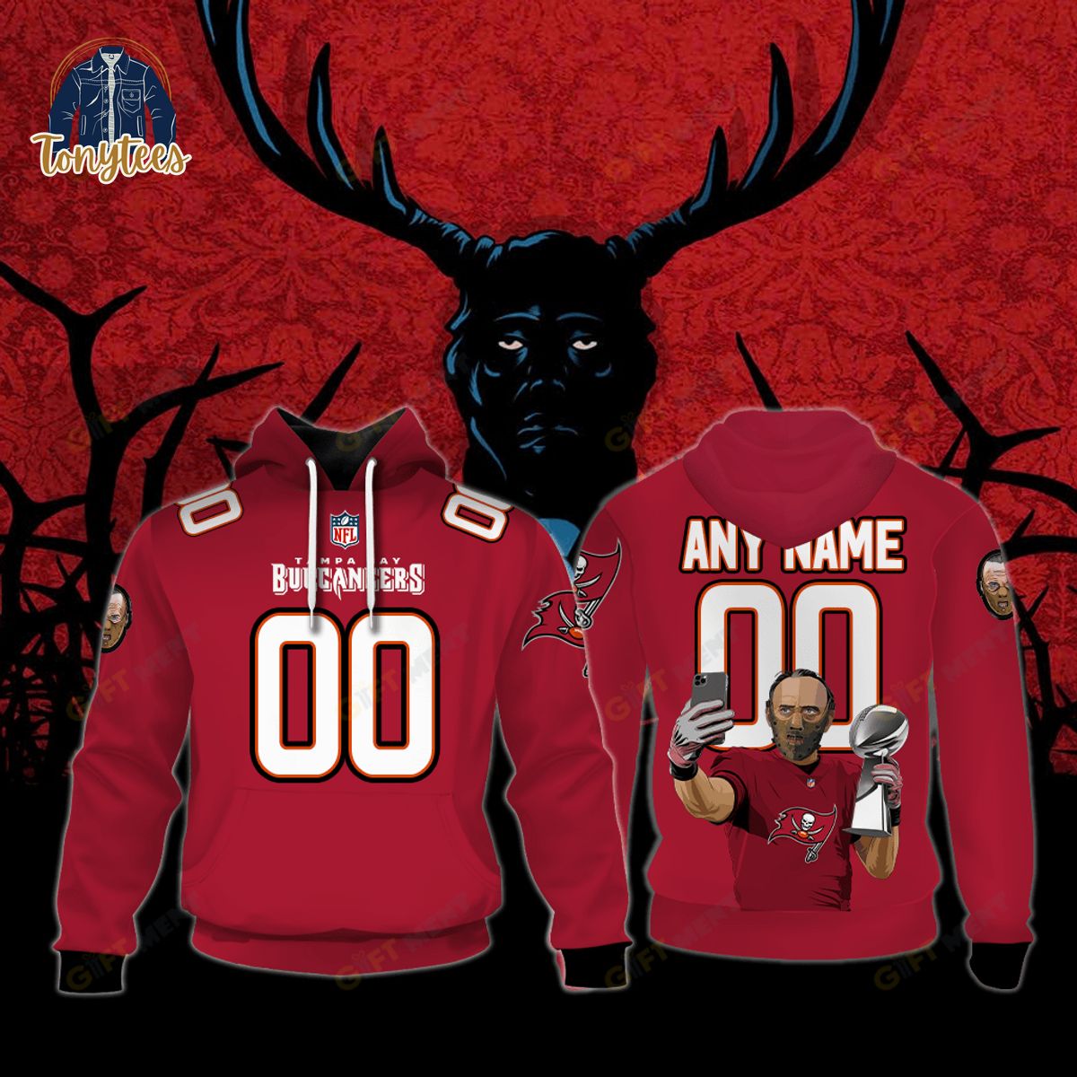 Tampa Bay Buccaneers x Hannibal Jersey Style Hoodie