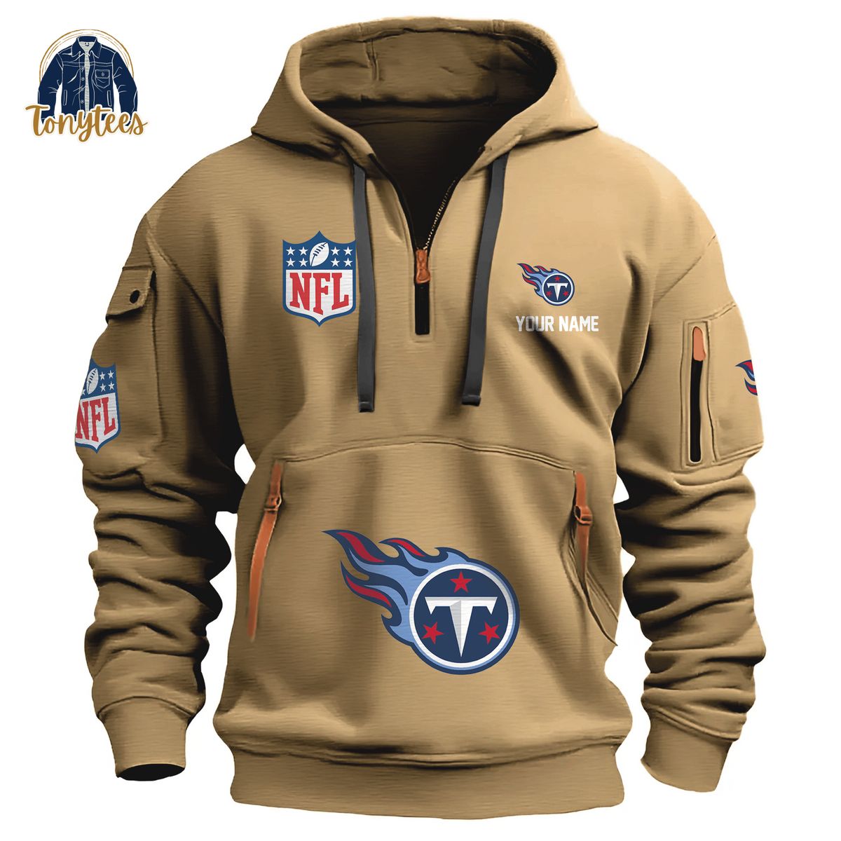 Tennessee Titans NFL Personalized New Heavy Hoodie