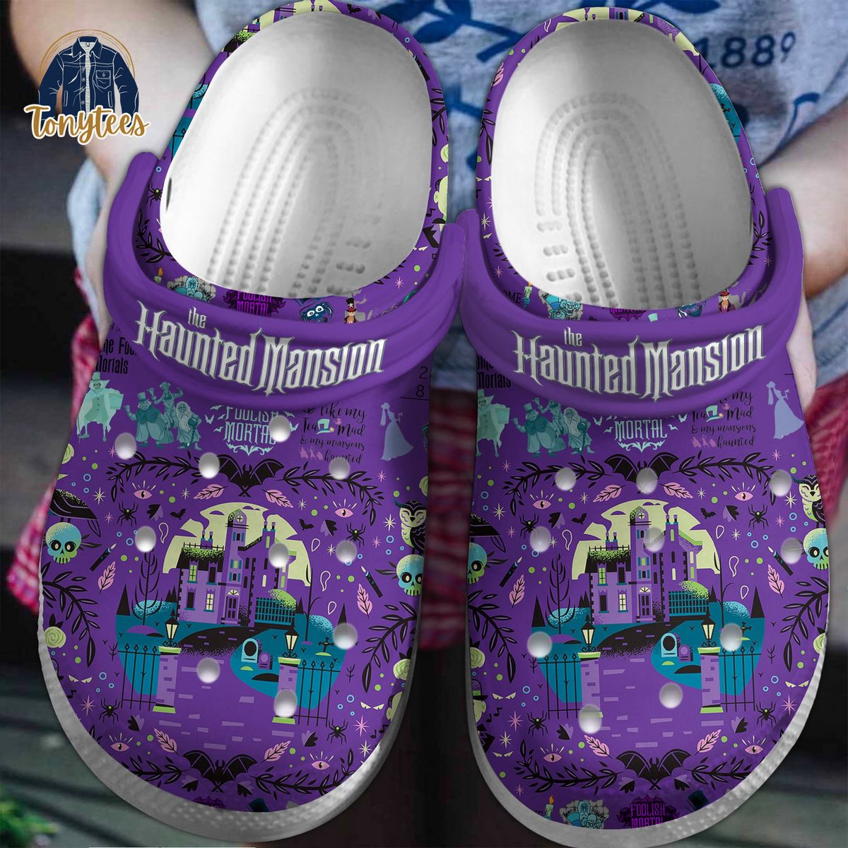 The Haunted Mansion Crocs Clogs