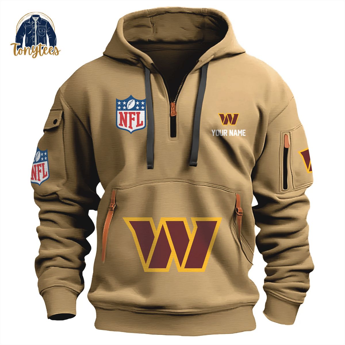 Washington Commanders NFL Personalized New Heavy Hoodie