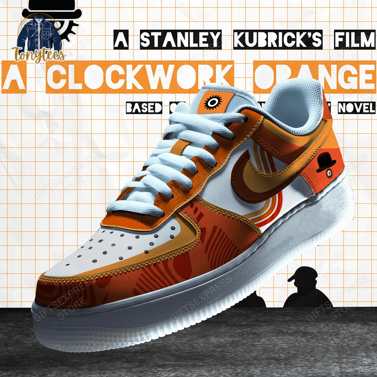 A Clockwork Orange Air Force 1 Sneaker