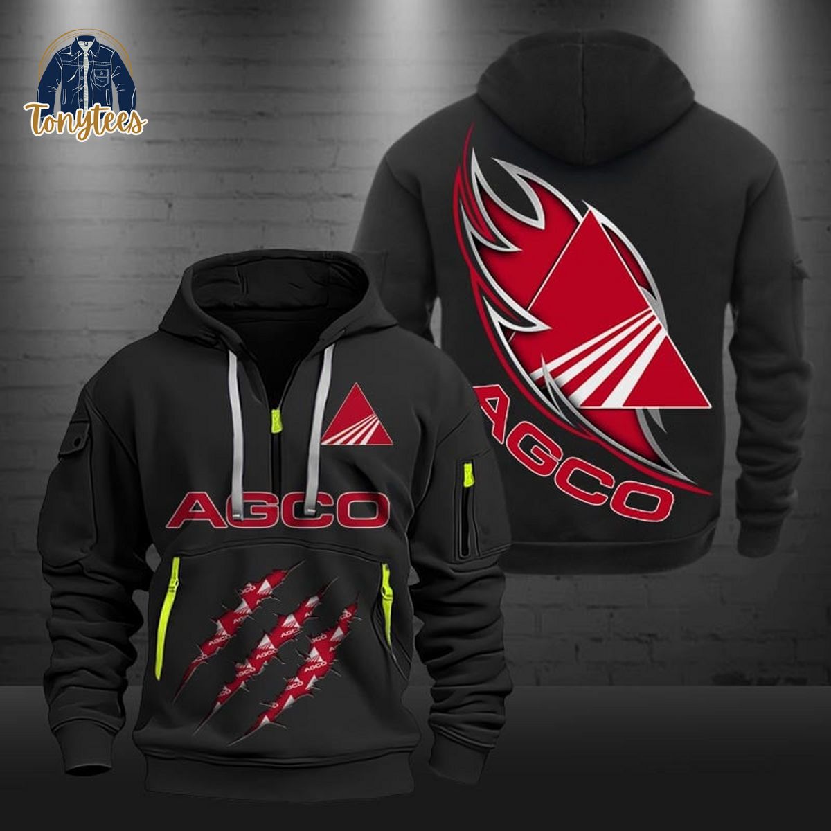 AGCO Allis Tractors Heavy Hoodie