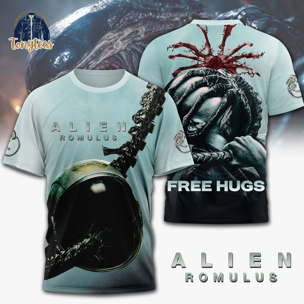 Alien Romulus Free Hug 3d Shirt