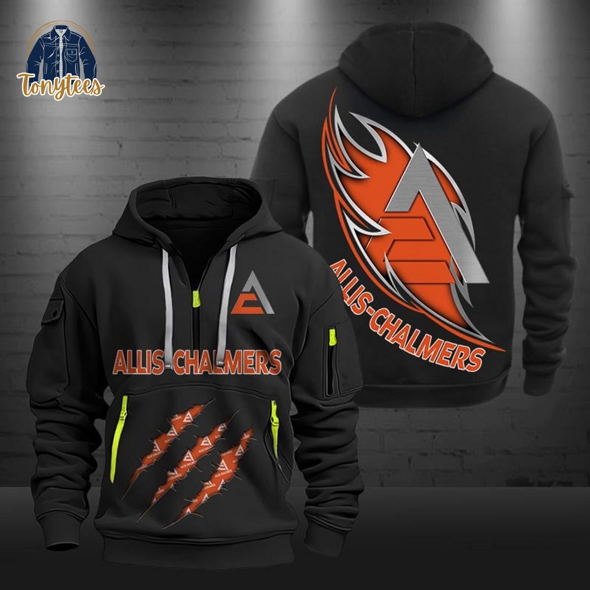 Allis Chalmers Tractors Heavy Hoodie