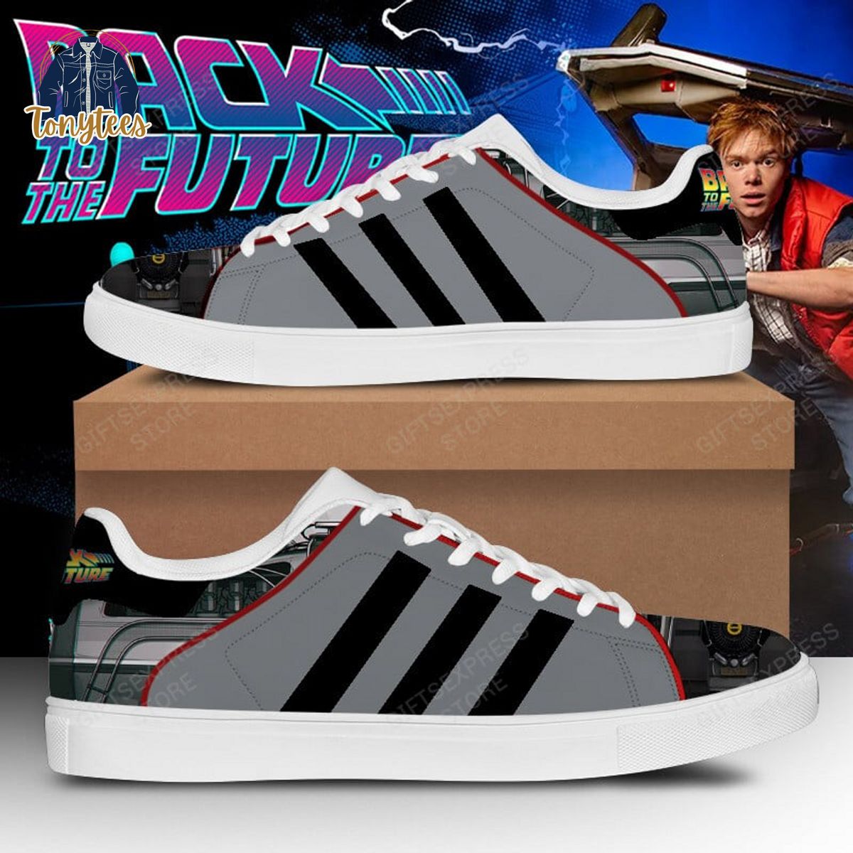 Back To The Future Adidas Stan Smith Shoes