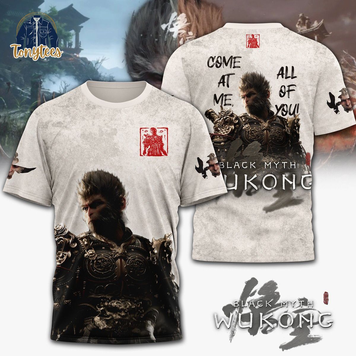 Black Myth Wukong 3d Shirt