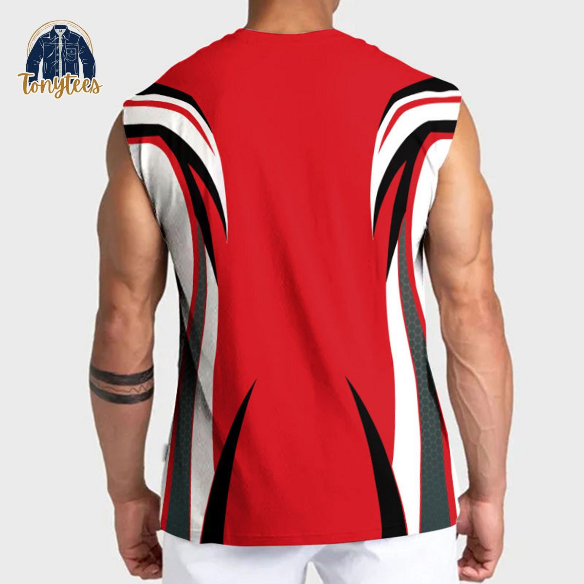 Calgary Stampeders CFL Red Personalized Tanktop