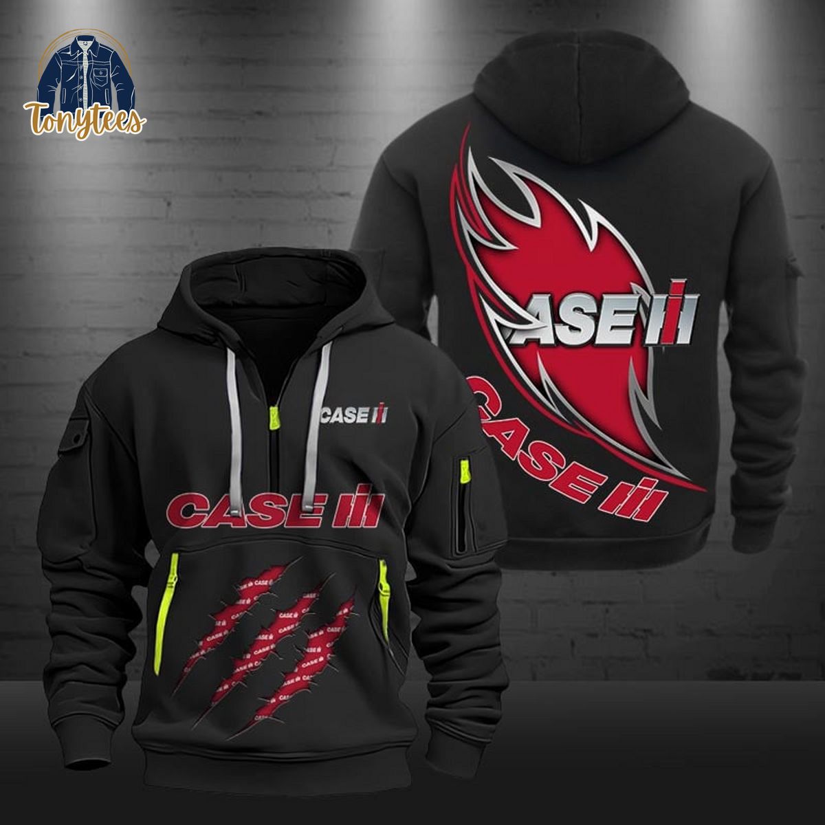 Case IH Tractors Heavy Hoodie