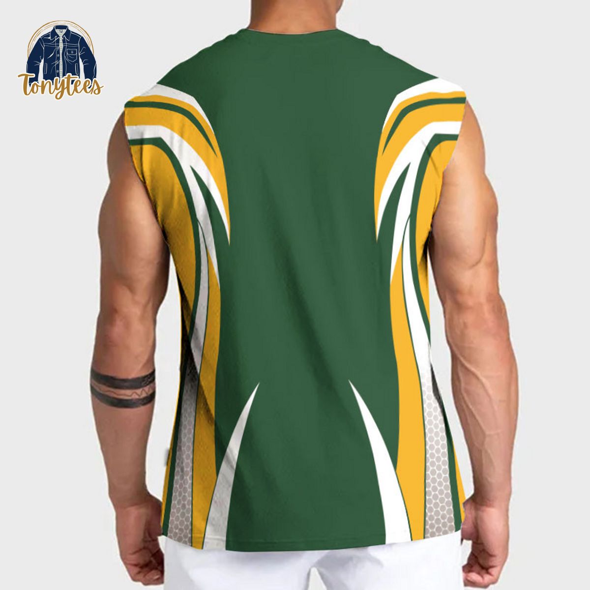 Edmonton Elks CFL Green Personalized Tanktop