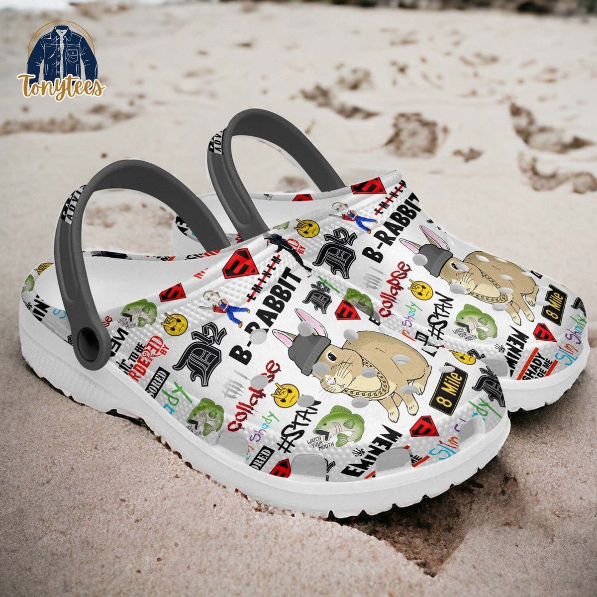 Eminem Parental Advisory Crocs Clogs