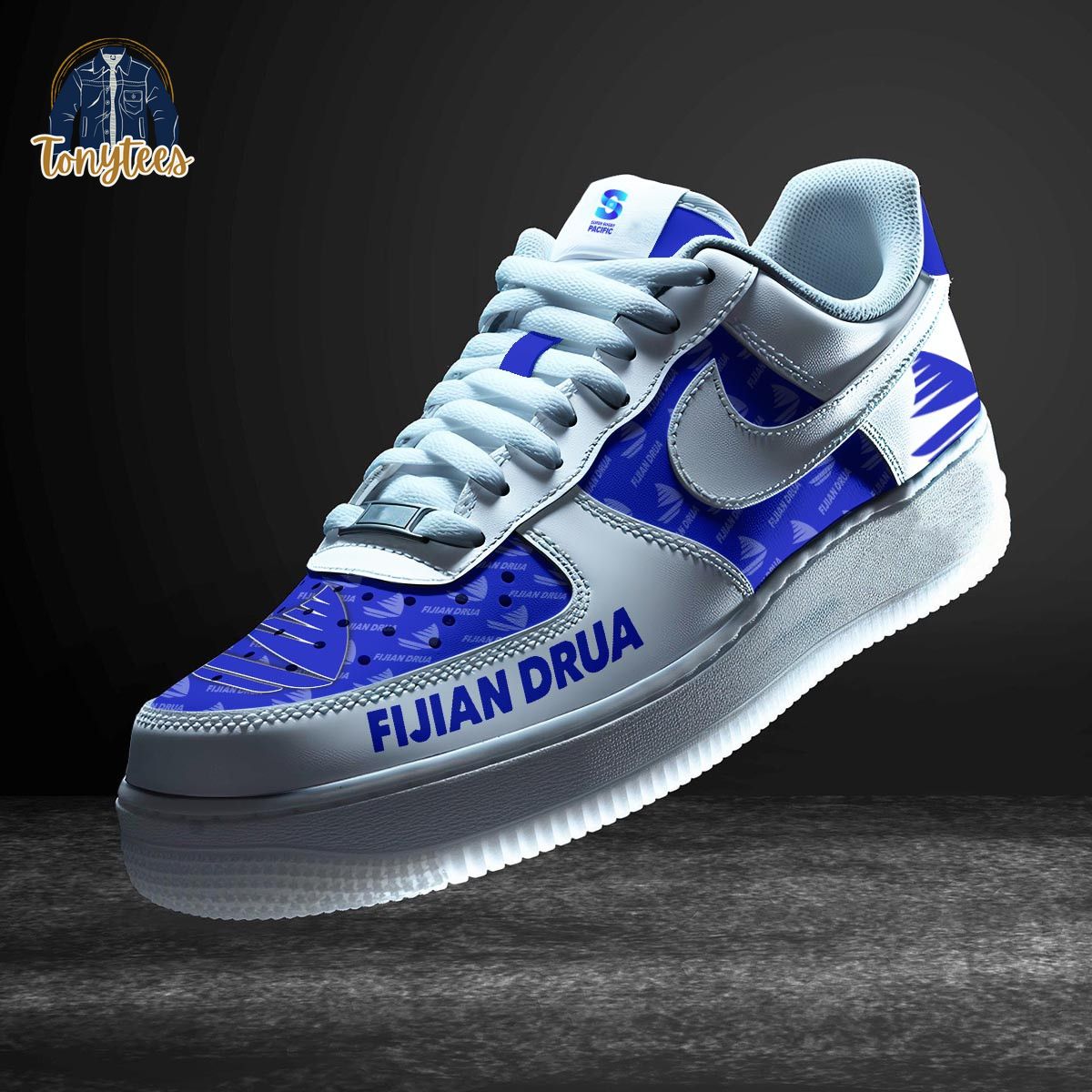 Fijian Drua Super Rugby Air Force 1 Sneaker