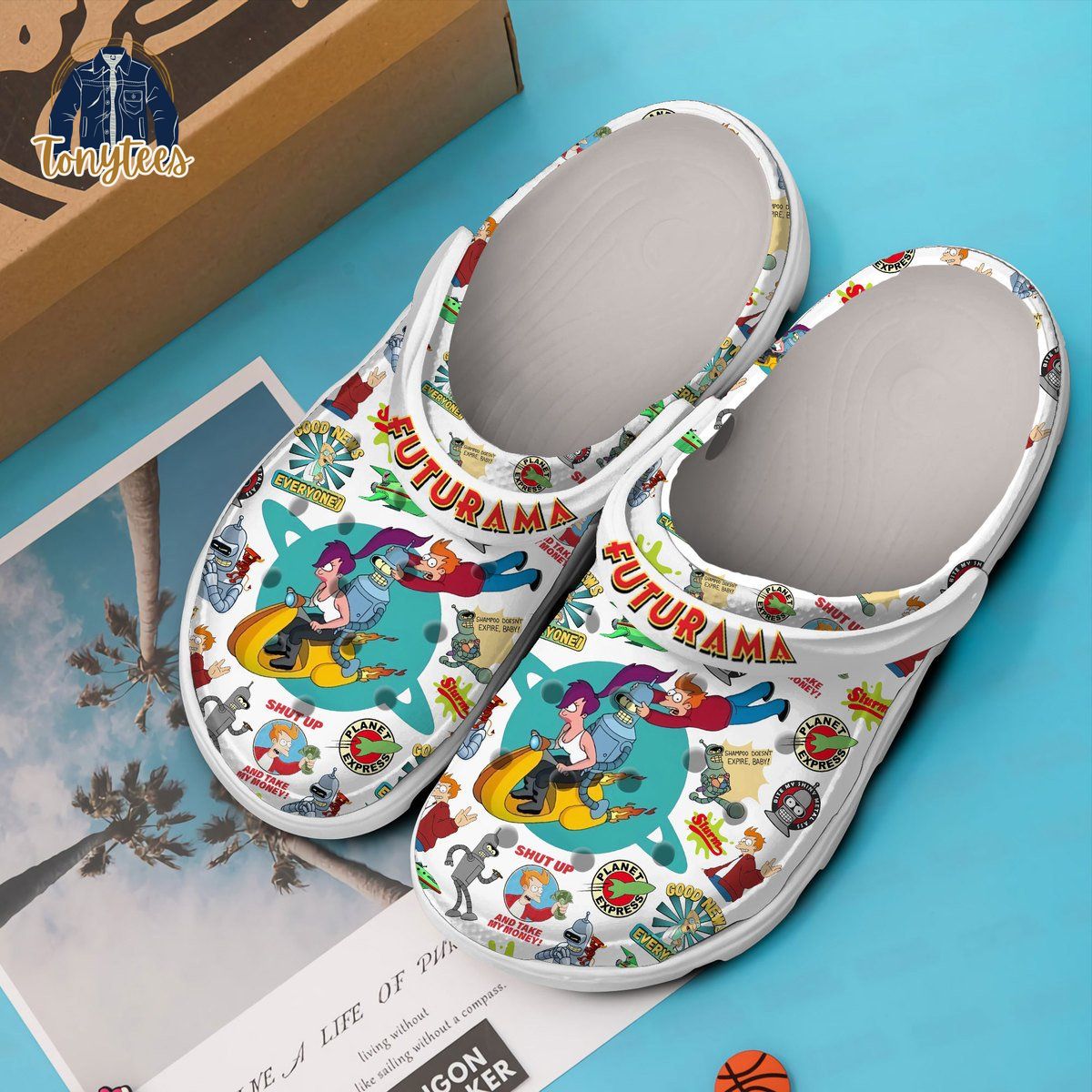 Futurama Sci-fi Crocs Clogs